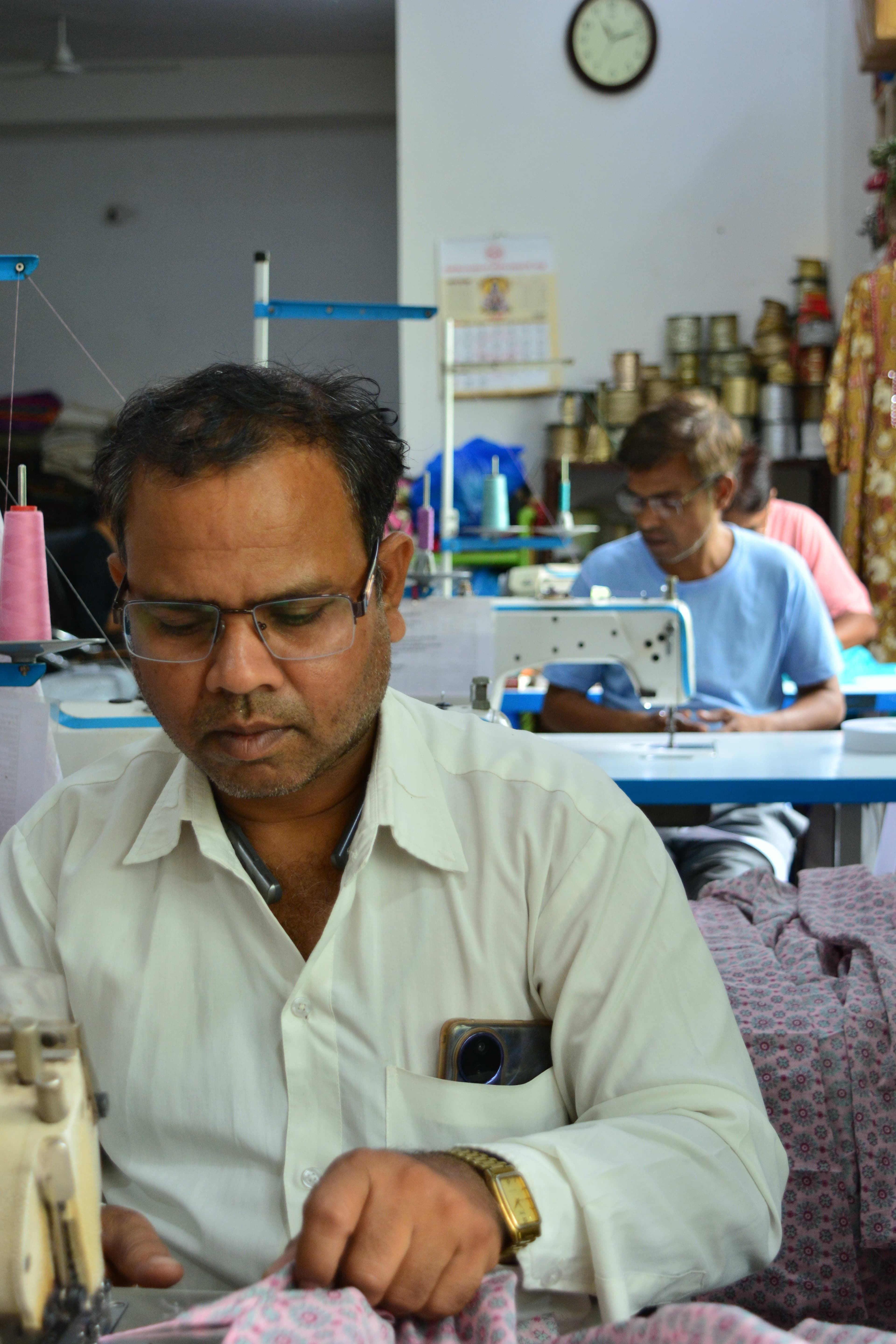 Govind Lal, Kota Weaving artisan from Kota, Rajasthan